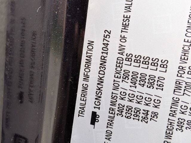 2022 Chevrolet Tahoe LT