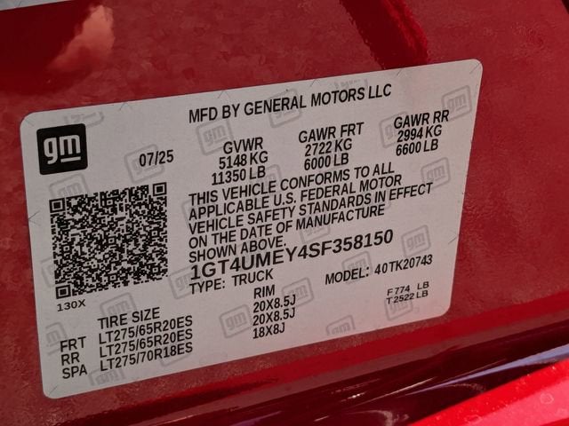 2025 GMC Sierra 2500HD SLE