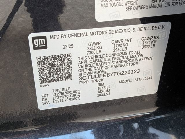 2026 GMC Sierra 1500 AT4X