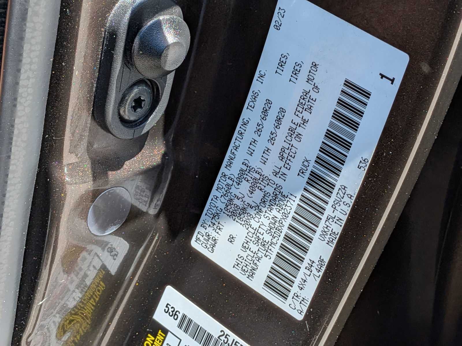 2023 Toyota Tundra 1794 Edition Hybrid