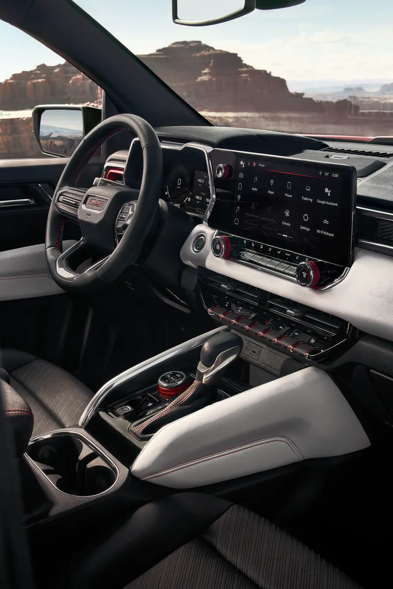 2026 GMC Canyon infotainment system at GMC of Bedford Hills in BEDFORD HILLS NY