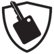 GMC Protection Gap Coverage Logo with a Car Key Icon - GMC of Bedford Hills in BEDFORD HILLS NY