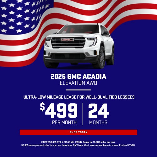 2026 GMC Acadia