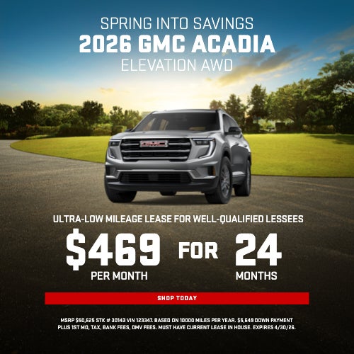 2026 GMC Acadia Elevation AWD