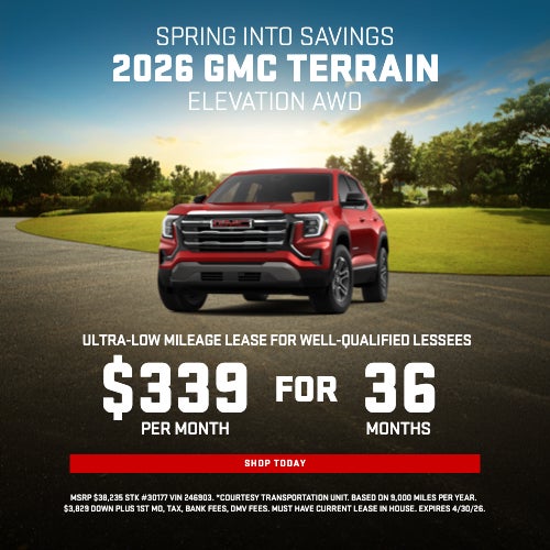 2026 GMC Terrain Elevation AWD