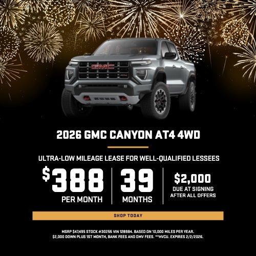 2026 GMC CANYON 4WD AT4