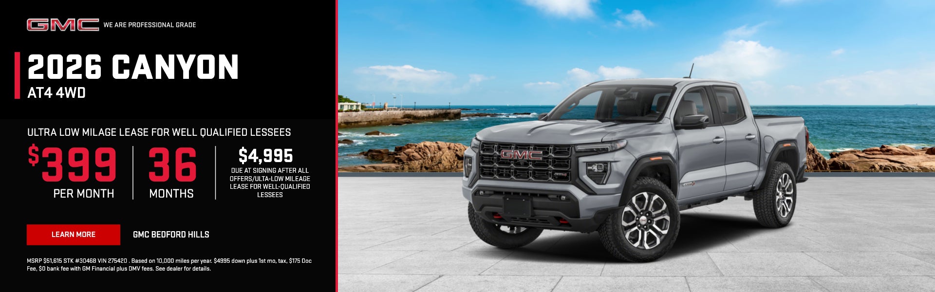 2026 Canyon AT4 4WD