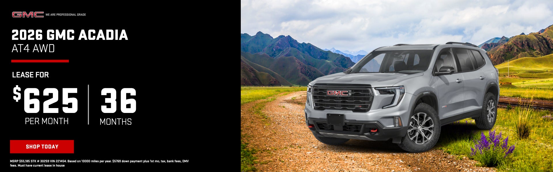 2026 GMC Acadia AT4 AWD