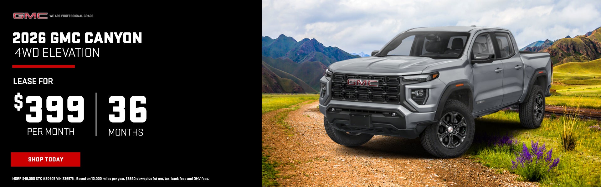 2026 GMC Canyon 4WD Elevation