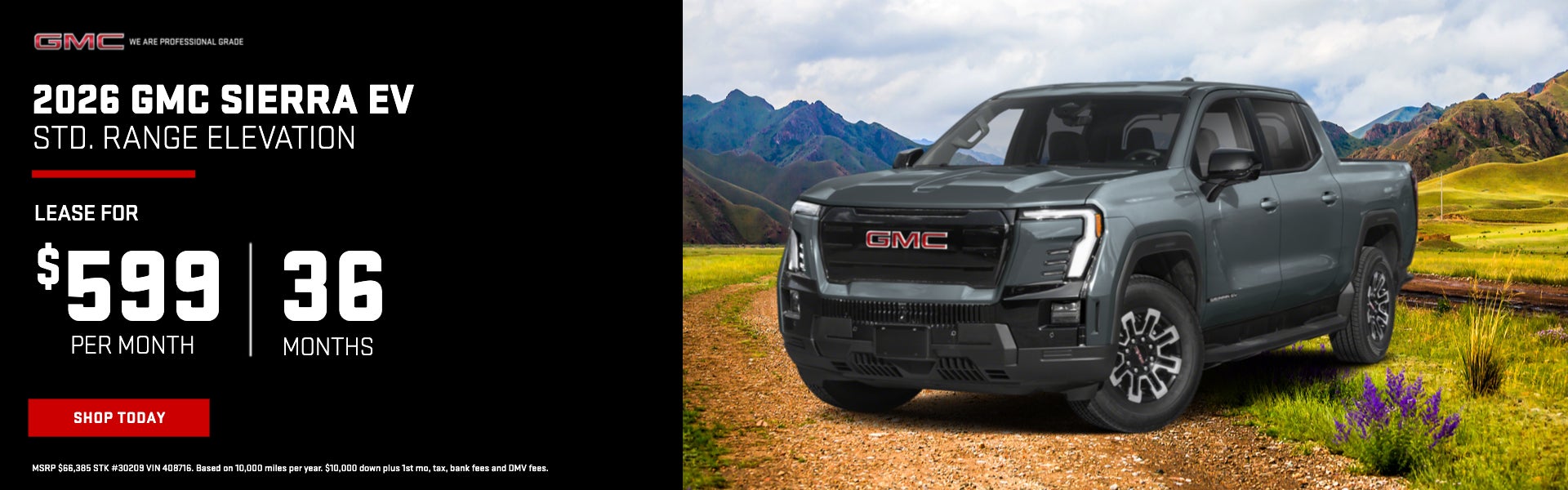2026 GMC Sierra EV Std. Range Elevation