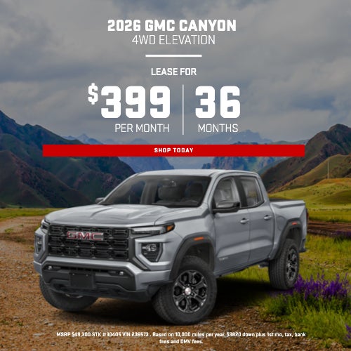 2026 GMC Canyon 4WD Elevation