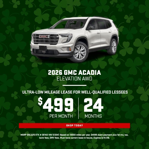 2026 GMC Acadia Elevation