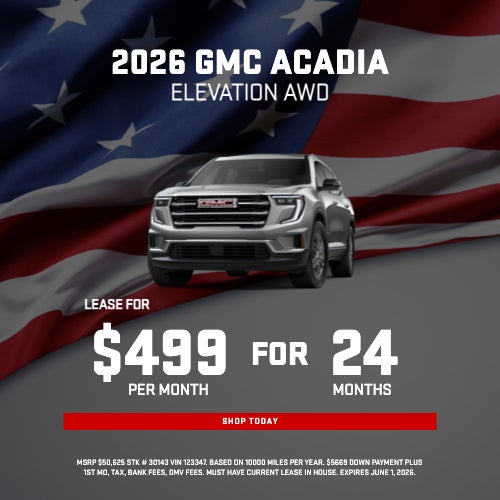 2026 GMC Acadia Elevation AWD